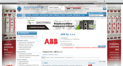 Desktop Screenshot of abb.automatykab2b.pl