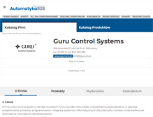 Tablet Screenshot of guru.automatykab2b.pl