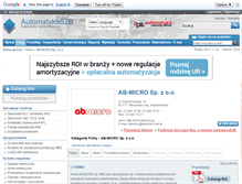 Tablet Screenshot of abmicro.automatykab2b.pl