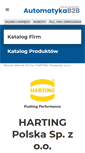 Mobile Screenshot of harting.automatykab2b.pl